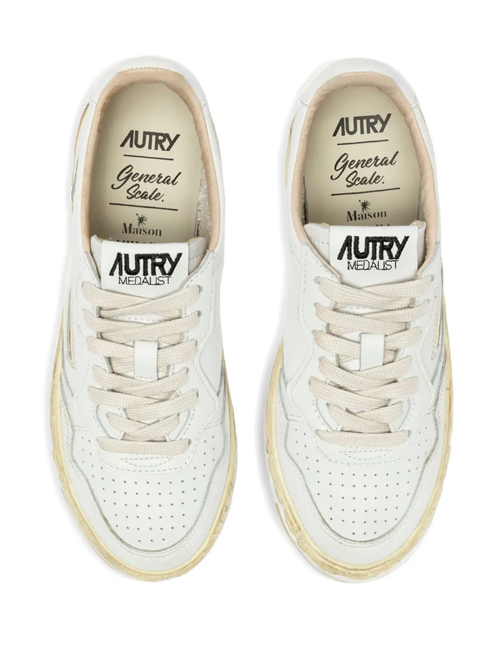 General Scale. X Mihara Yasuhiro Medalist Sneakers In White