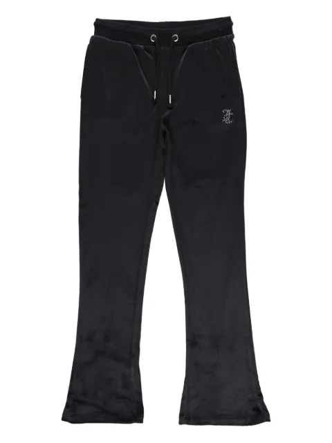 Juicy Couture Kids drawstring embellished tracksuit bottoms