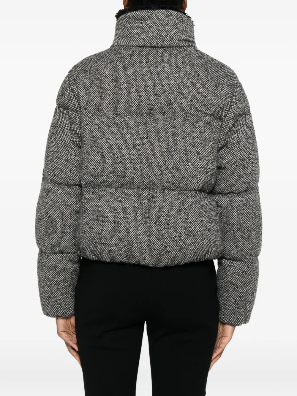 Moncler Zip-up Bomber Jacket In Gray