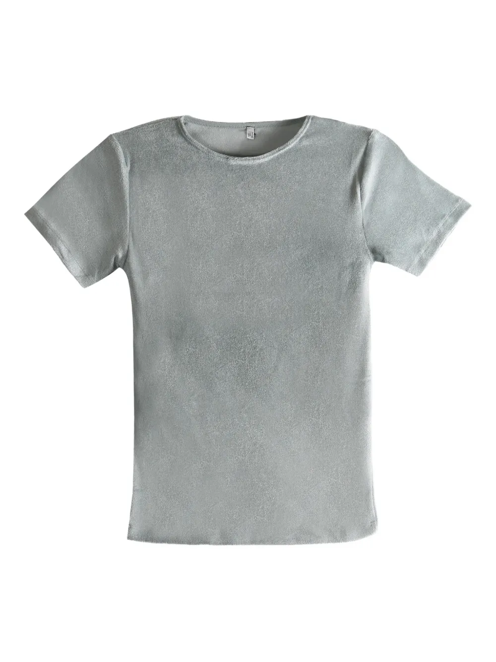 Baserange Crew Neck Short-sleeved T-shirt In Gray