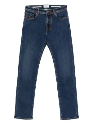 Jacob Cohën ストレッチコットン ジーンズ | ブルー | FARFETCH JP
