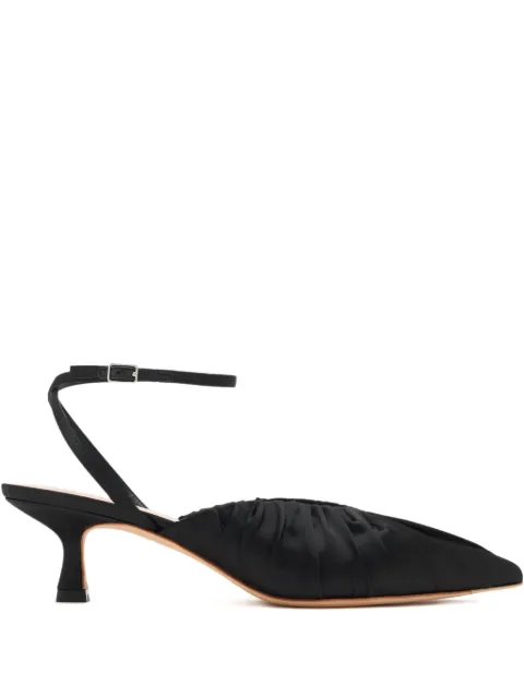 Loeffler Randall 50mm ruched-detail pumps