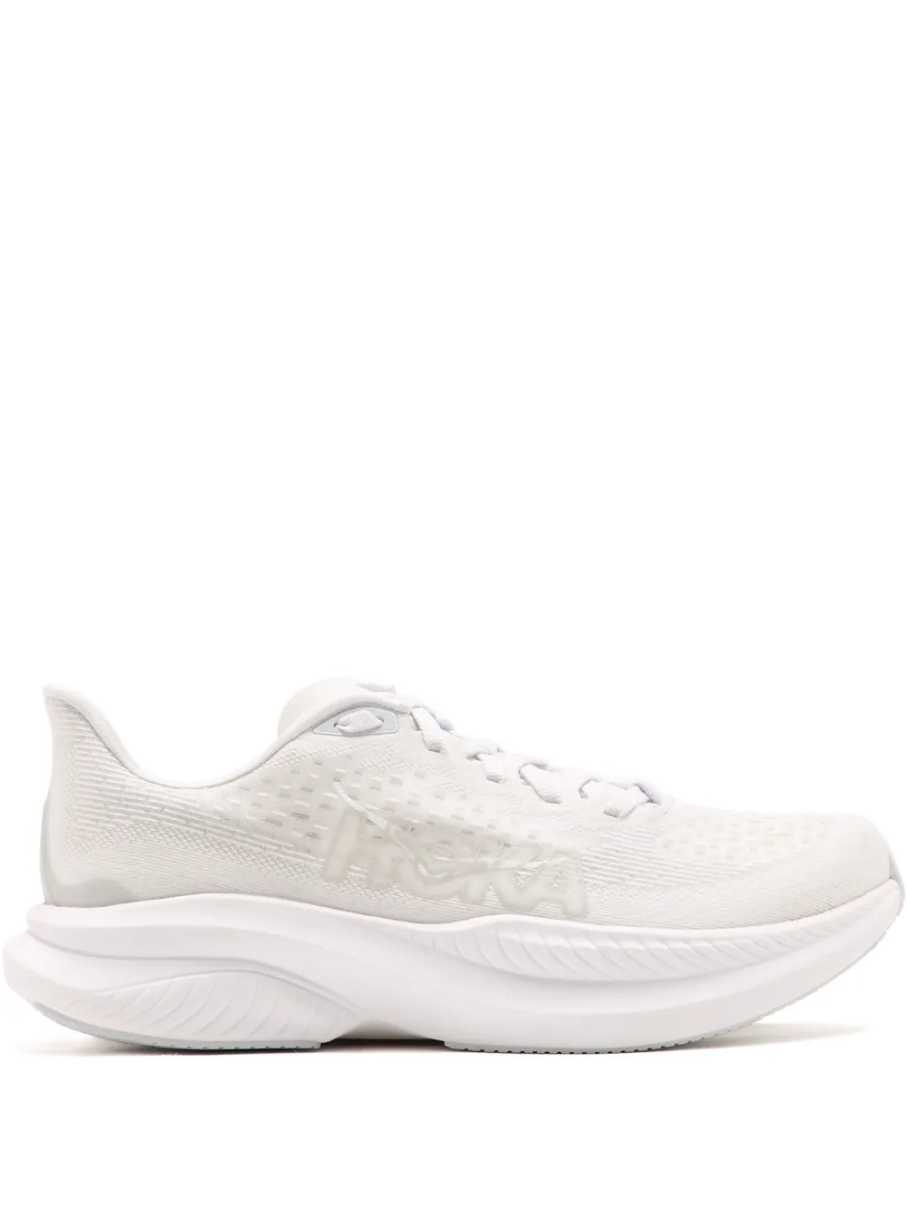 Hoka Logo-print Performance Footwear In Neutral