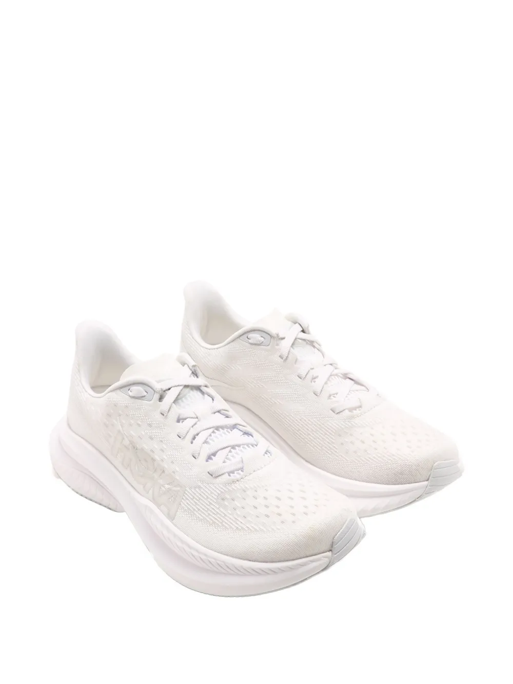 Hoka Logo-print Performance Footwear In Neutral