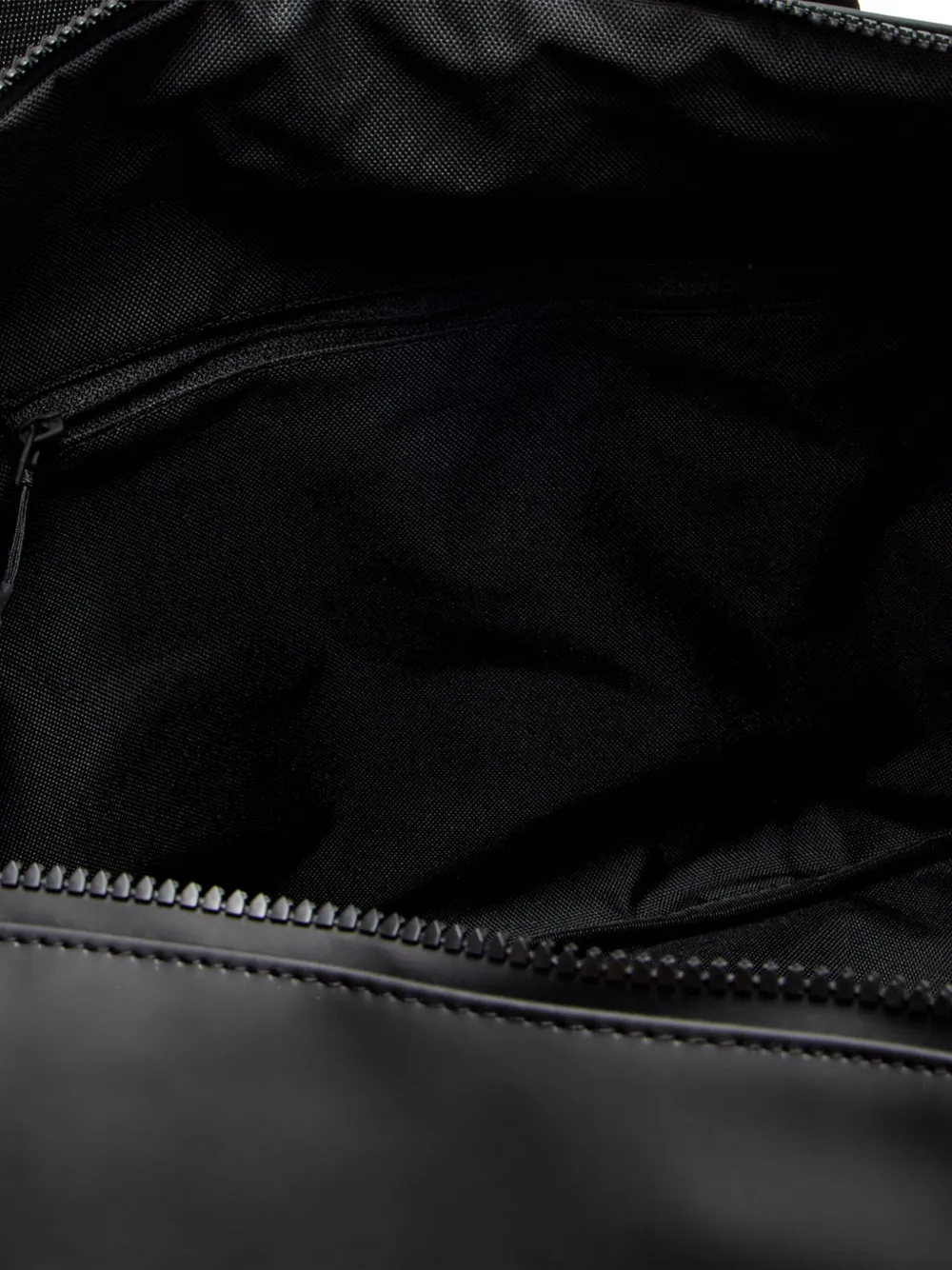 Rains Shopper met rits Zwart