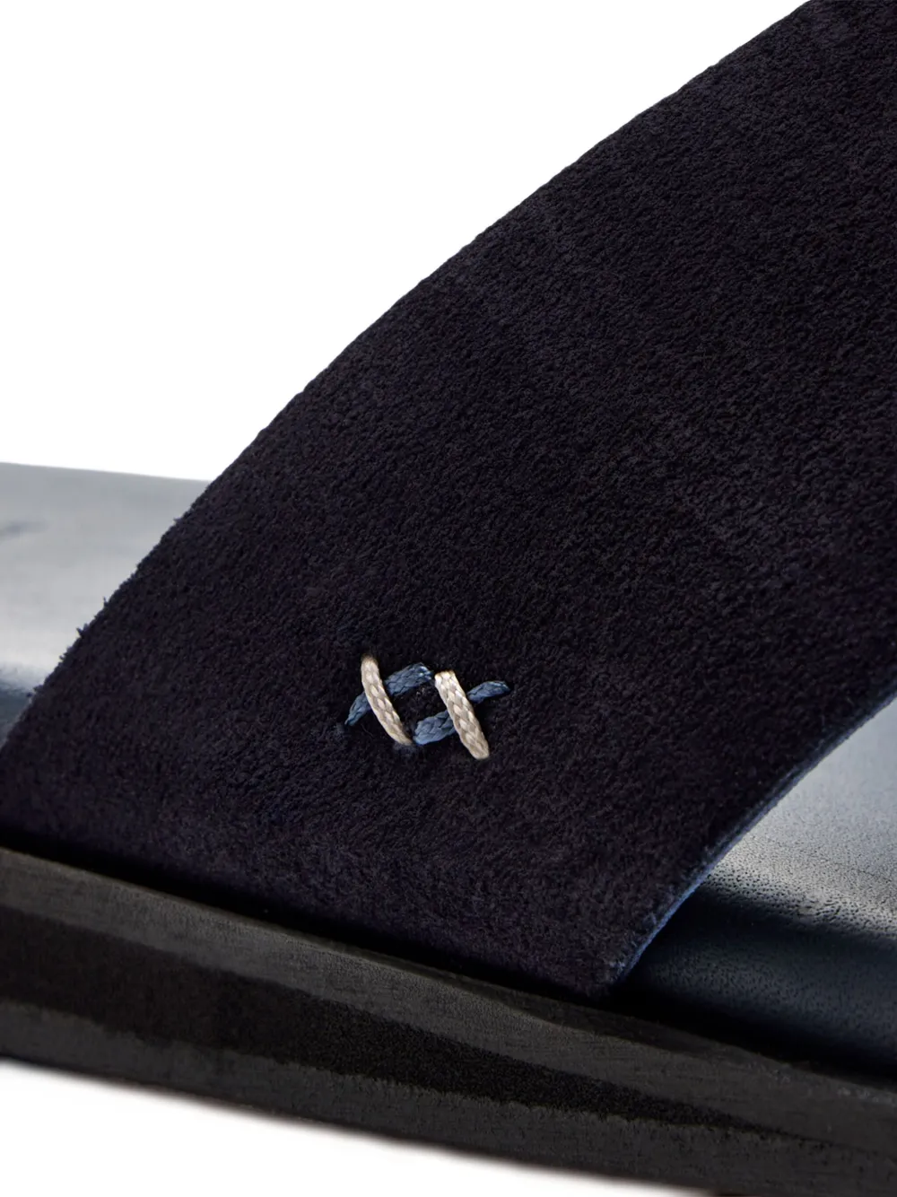 Forsa Criss-cross Cedric Slides In Blue
