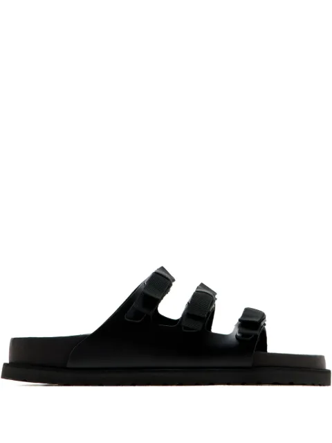 Birkenstock triple-strap leather sandals