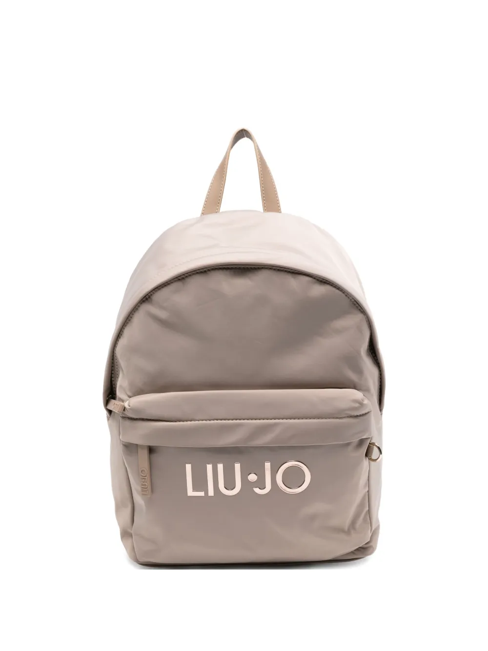 LIU JO logo-plaque backpack | Neutrals | Image 1