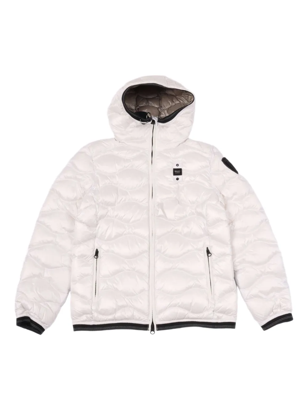 Blauer Lowell quilted padded jacket | White | Image 1