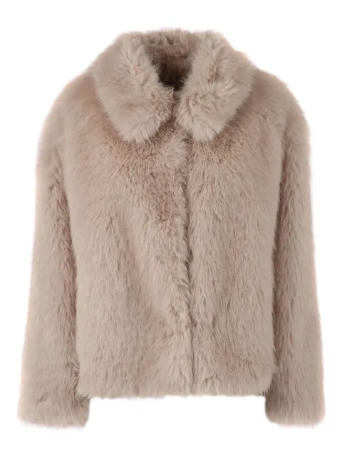 Weekend Max Mara fleece collared jacket
