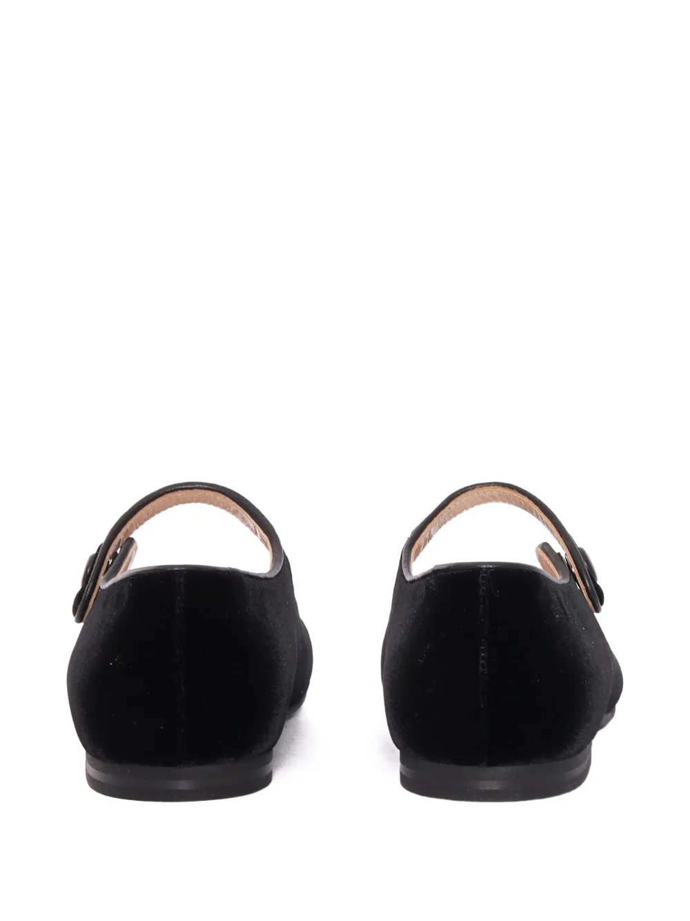 Il Gufo Mary Jane balletschoenen met ronde neus Zwart