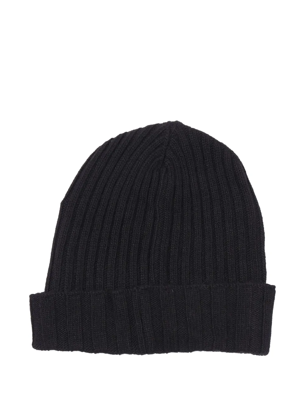 Blauer ribbed appliqué hat | Boys knitted hats | Image 2