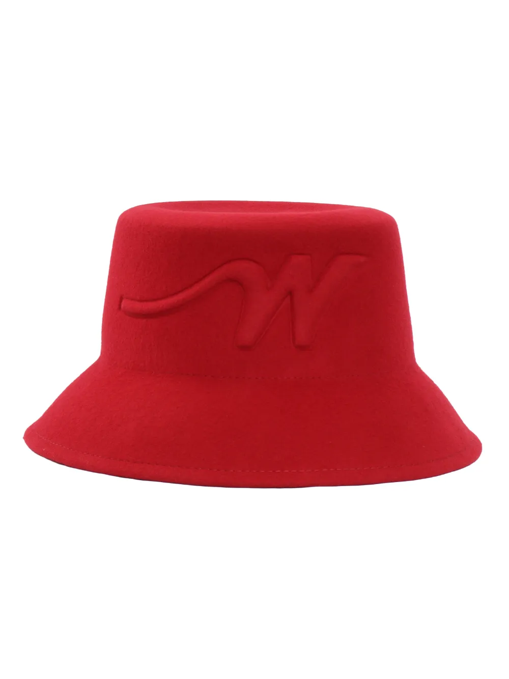 Weekend Max Mara Yaqui Wool Bucket Hat In Red