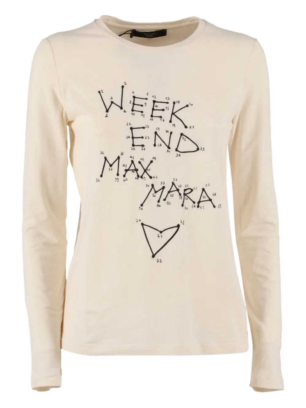 Weekend Max Mara Renoir Graphic T-shirt In Animal Print