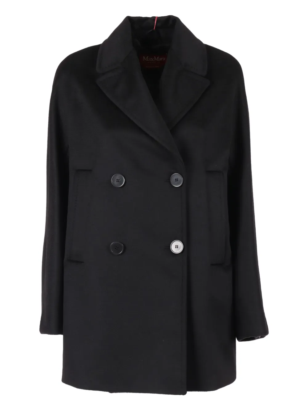 Max Mara Sheree double-breasted peacoat | Black | Image 1