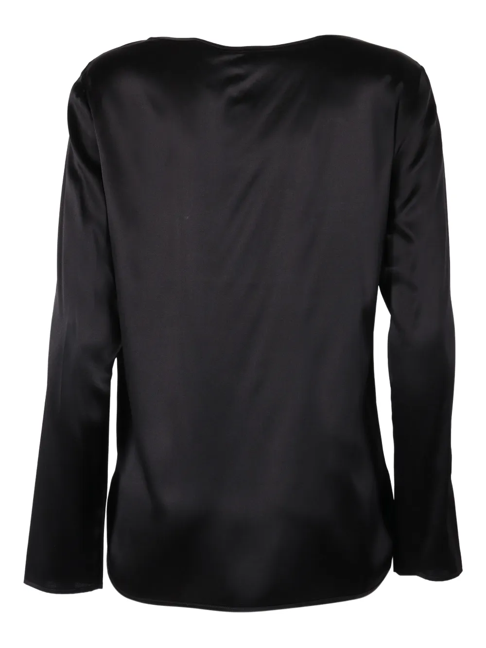 Max Mara Moldava Blouse In Black
