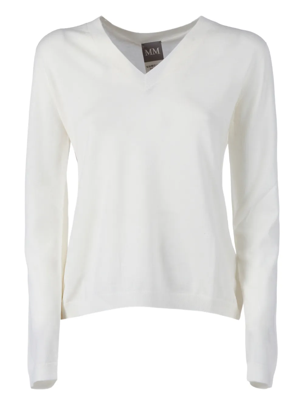 Max Mara Vezzoso v-neck top - Bianco