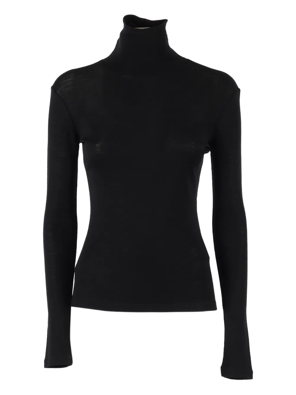Weekend Max Mara Teseo Turtleneck Jersey In Black