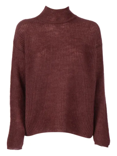 Max Mara ribbed roll-neck top