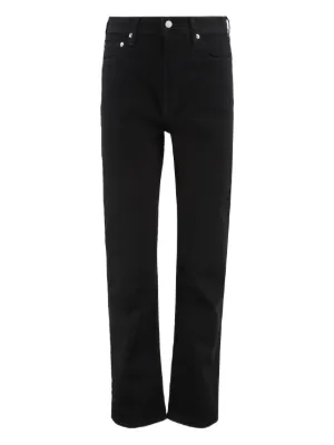 Givenchy Slim Cut zip-detail Jeans | Black | FARFETCH