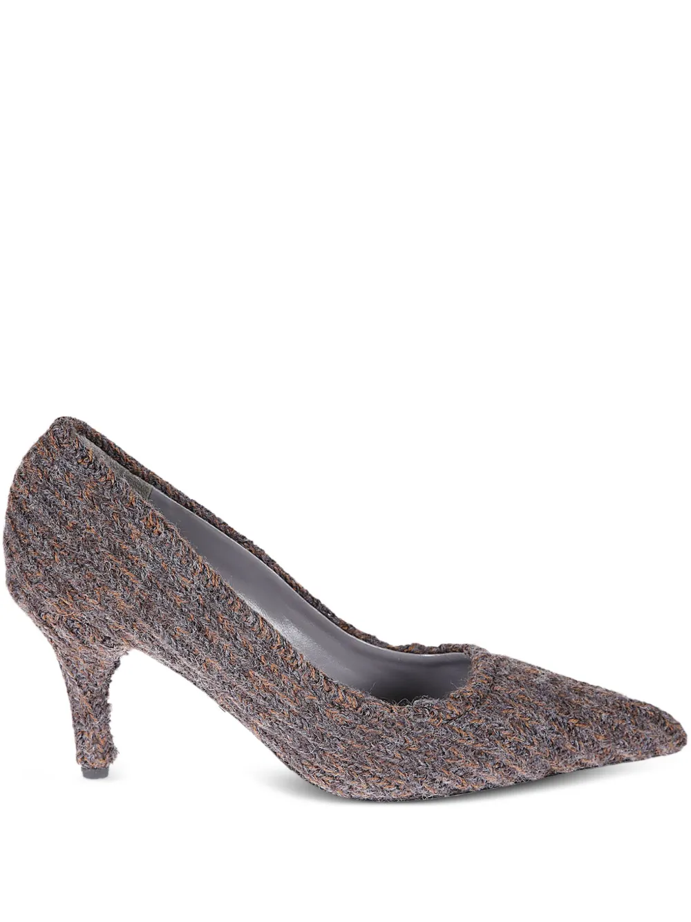 Prada Pumps met spitse neus Bruin