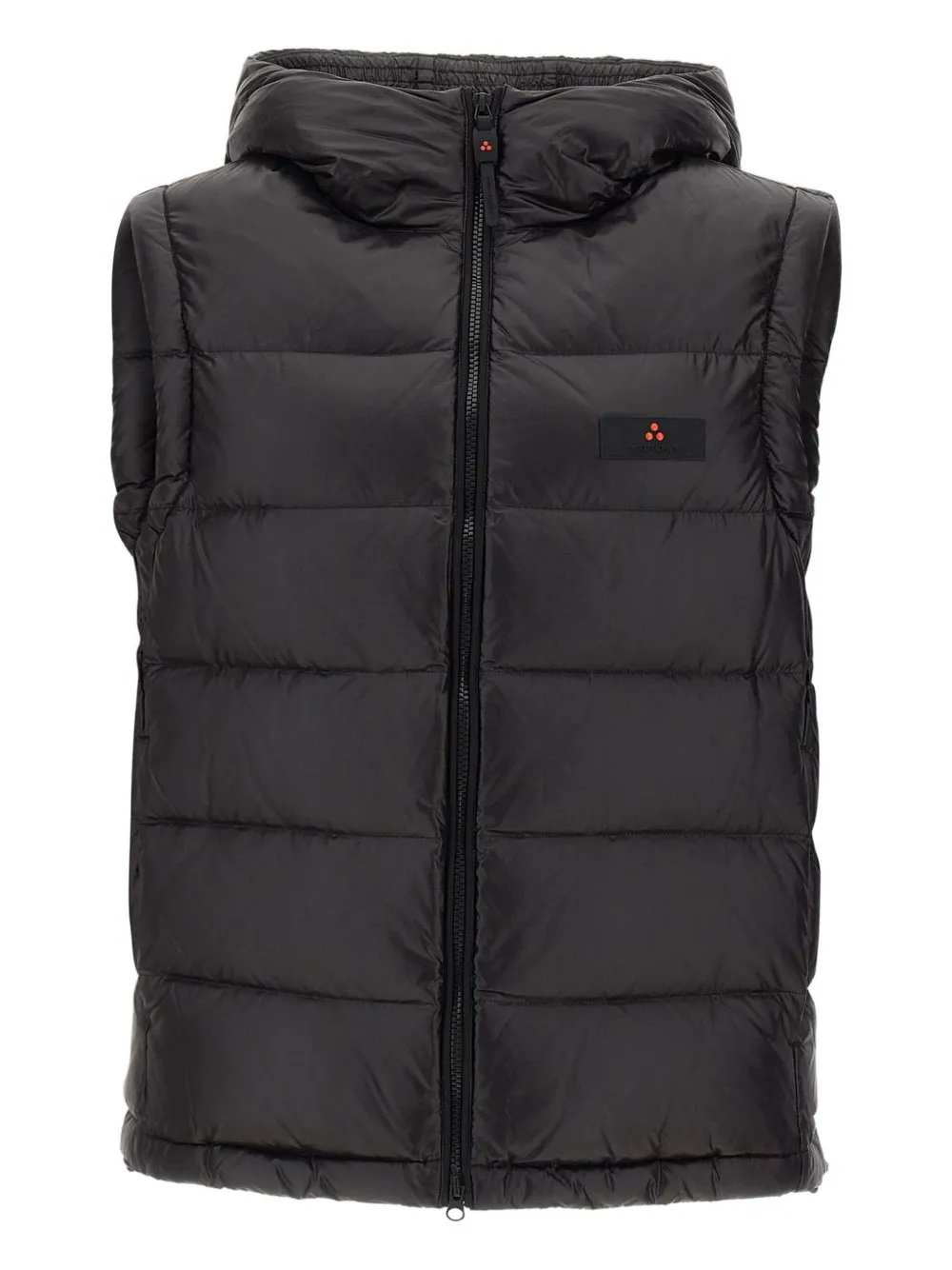 Peuterey Donoma Linear quilted hooded gilet | Black | Image 1