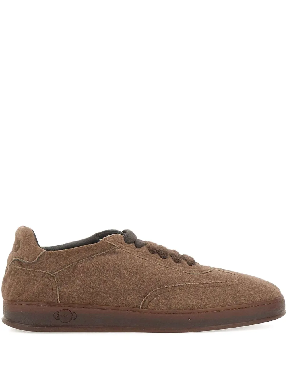 Soldini80 Akira Donald Suede Sneakers In Brown