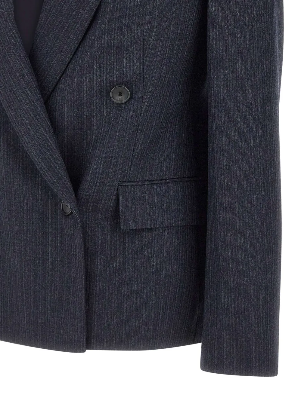 Hugo Boss Jaleto9 Double-breasted Blazer In Black