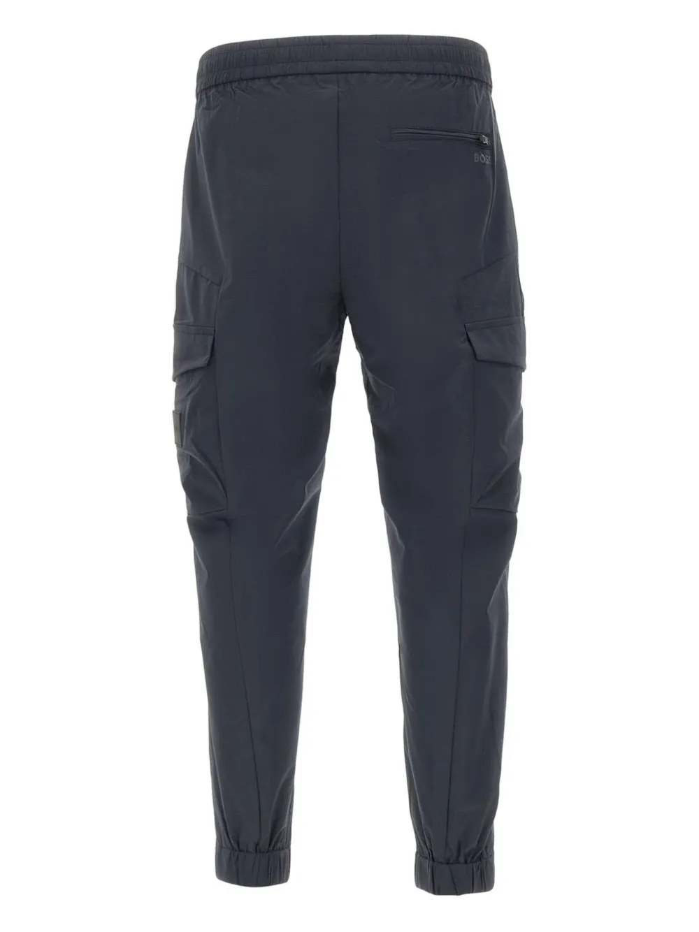 BOSS drawstring cargo trousers - Blauw