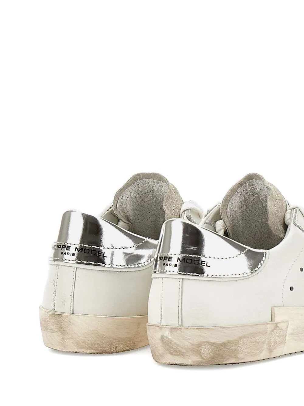 Philippe Model High Sole Asymmetrical Design Sneakers In Multi