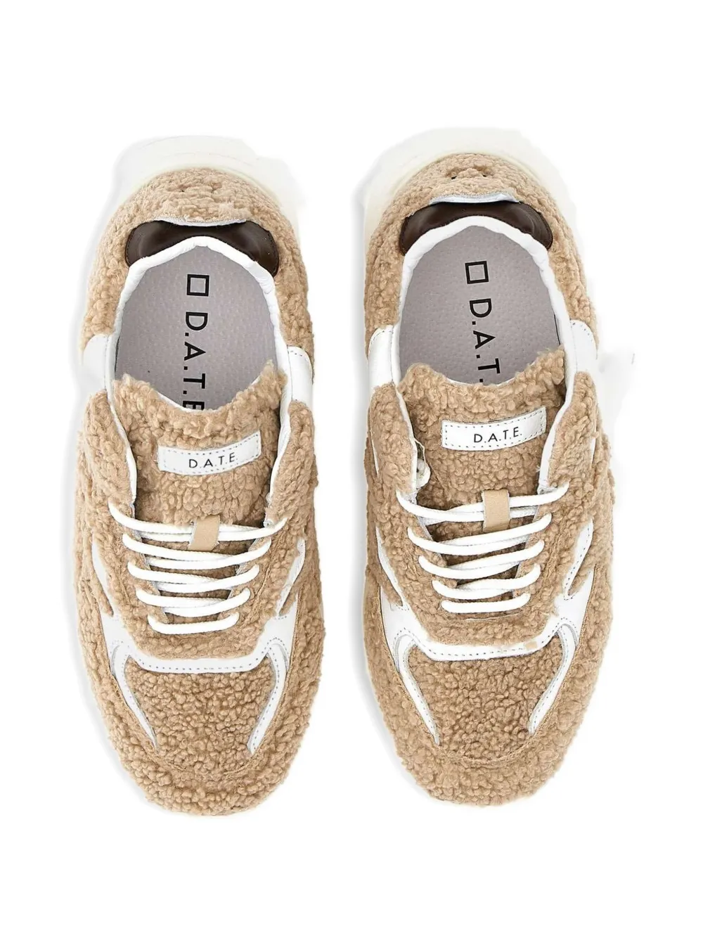 Date Fuga Sneakers In Brown