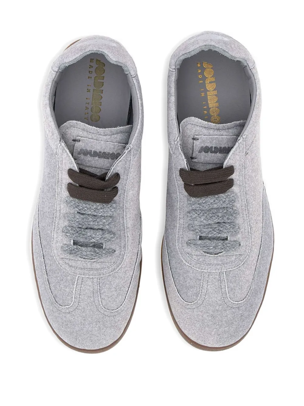 Soldini80 Akira Lace-up Sneakers In Gray