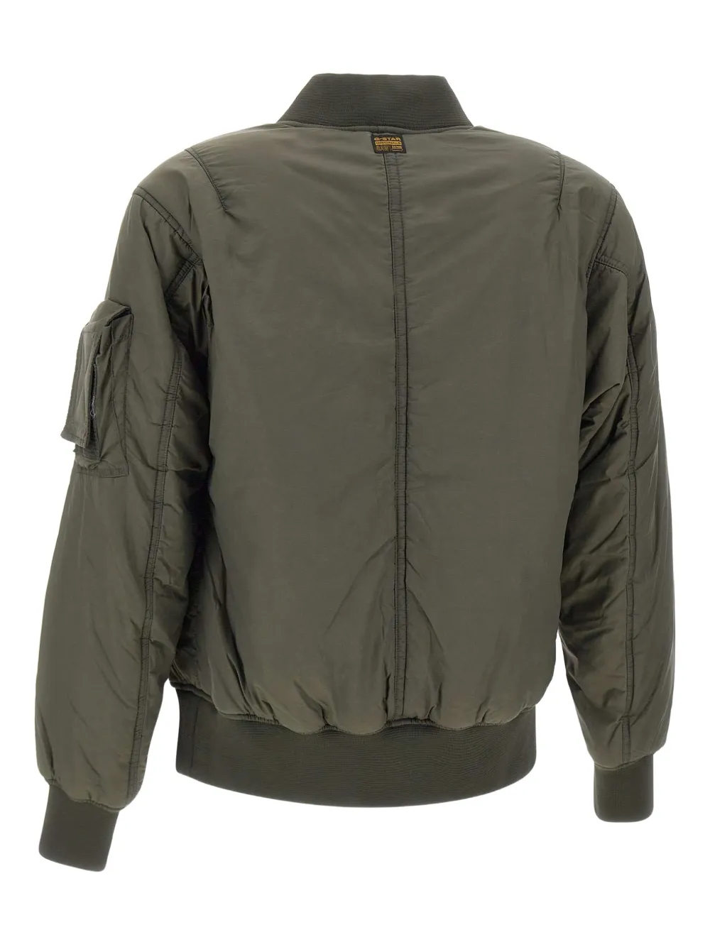 G-Star RAW Ga1Bomber jack met zak en rits Groen