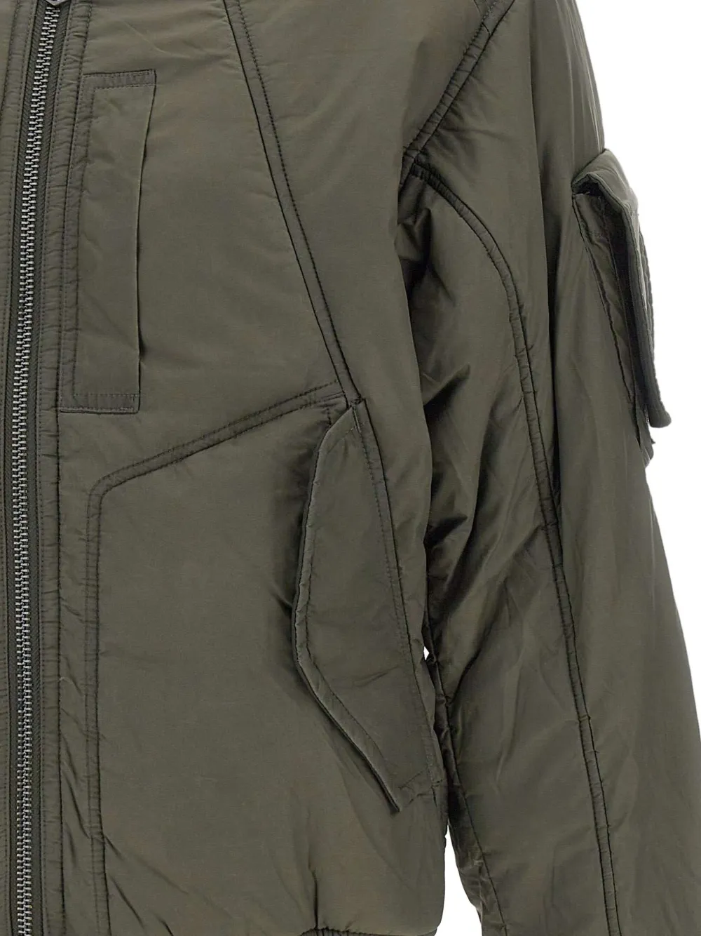 G-Star RAW Ga1Bomber jack met zak en rits Groen