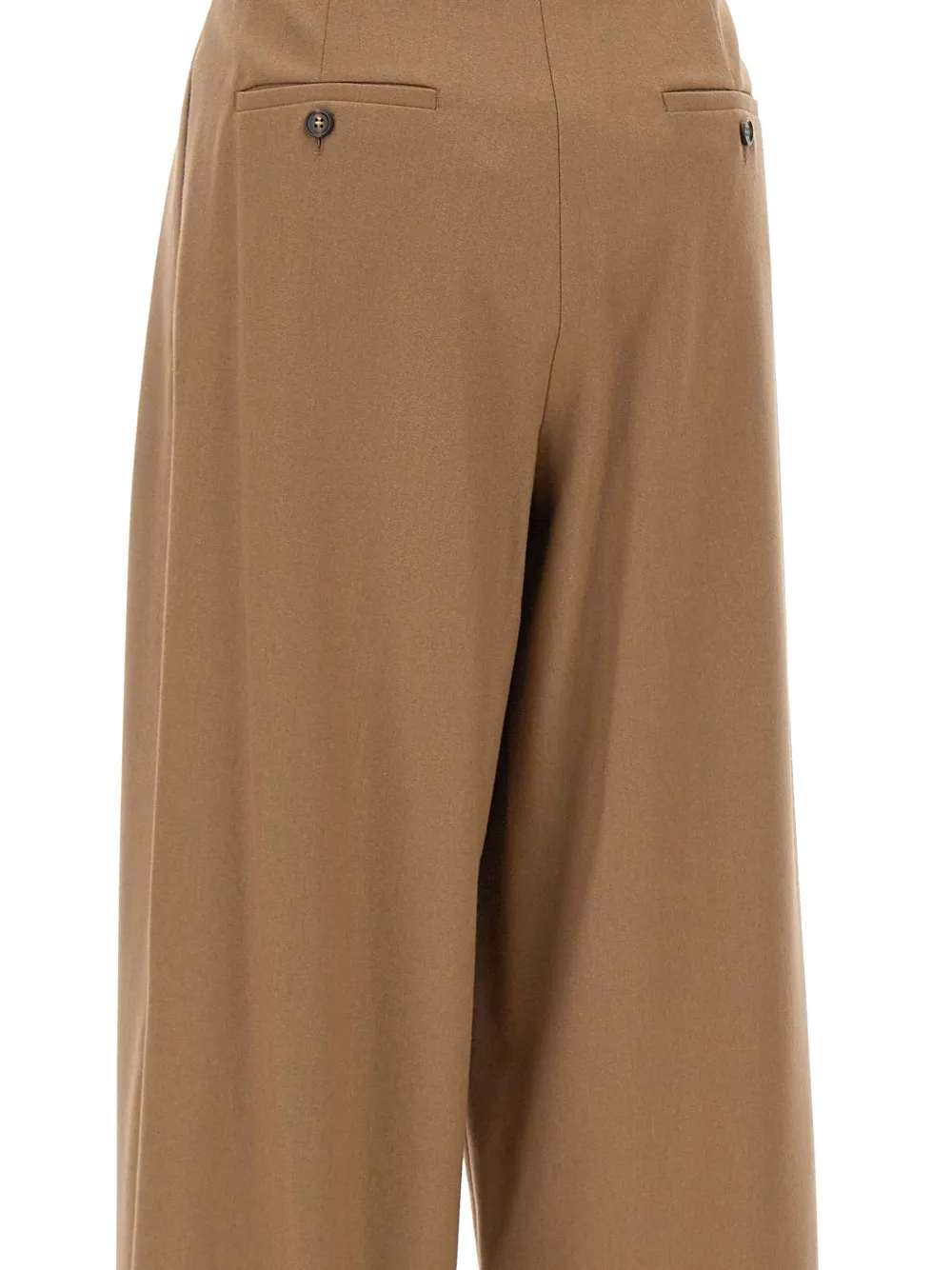 'S Max Mara Titty geplooide broek Bruin