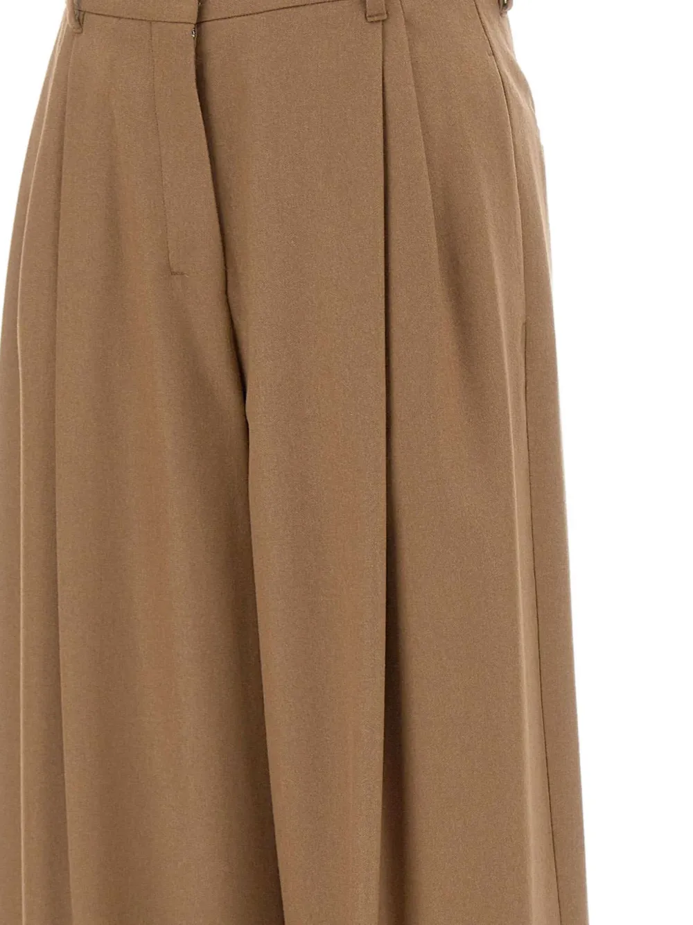 'S Max Mara Titty geplooide broek Bruin