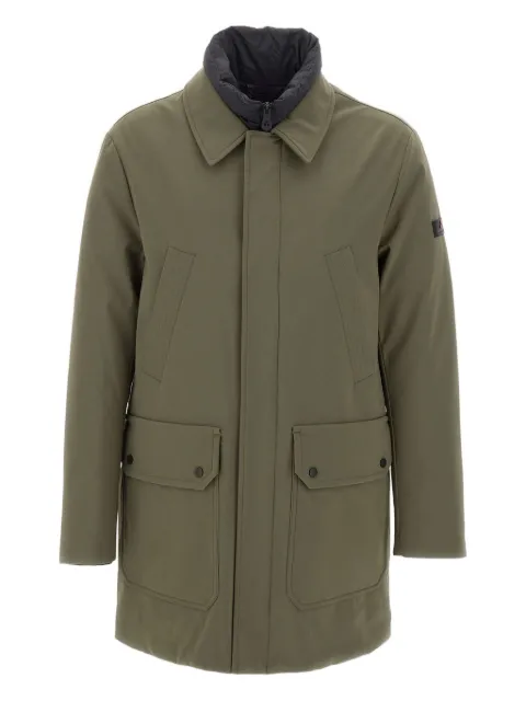 Peuterey double-collar flap-pocket coat
