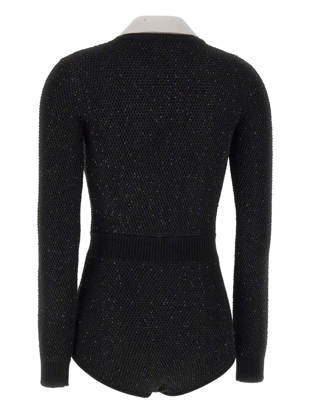 Elisabetta Franchi Blouse verfraaid met pailletten Zwart