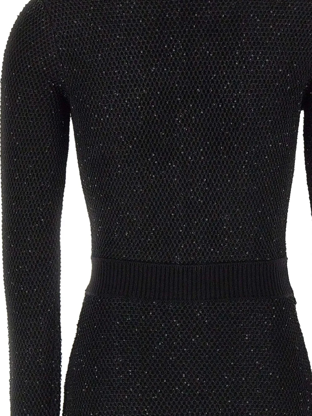 Elisabetta Franchi Blouse verfraaid met pailletten Zwart