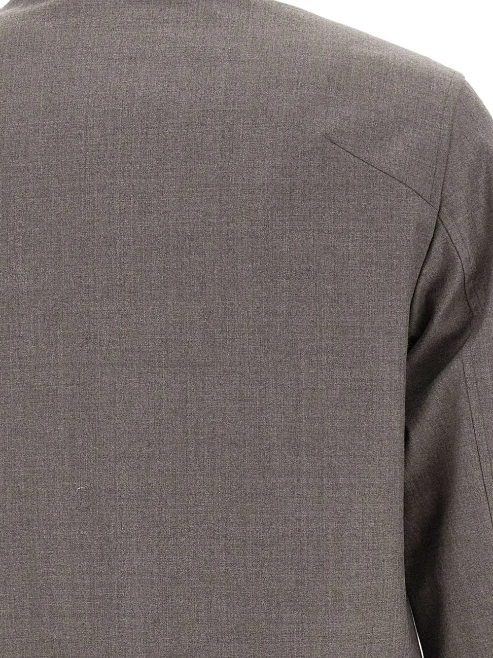 Duno High-neck Bomber Jacket In Gray