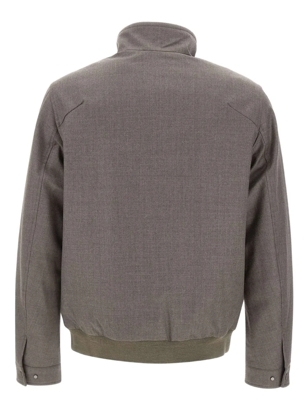 Duno High-neck Bomber Jacket In Gray