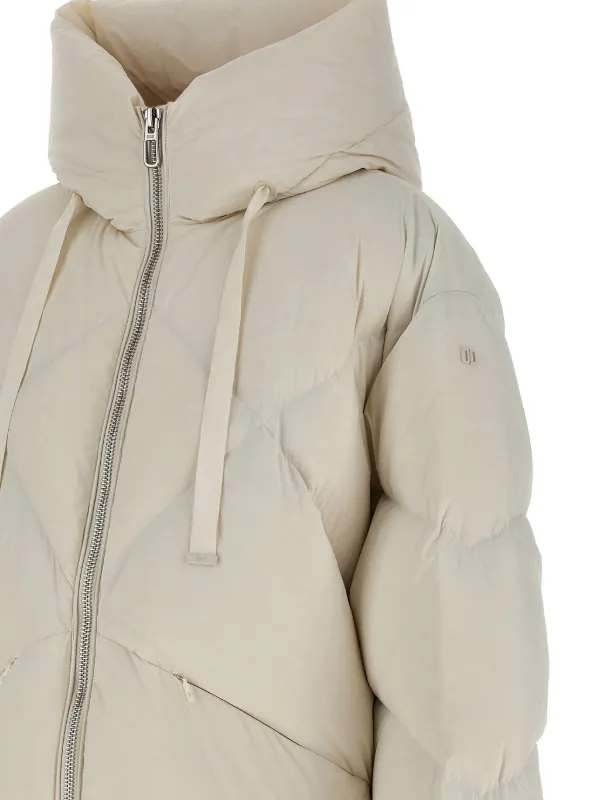 DUNO PEGGIE ホワイト　42 Duno Peggie Quilted Coat | Neutrals | FARFETCH BH