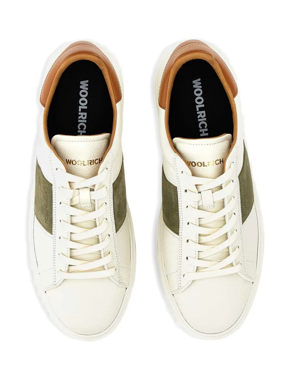 Woolrich Classic Court Blubber Sneakers In White