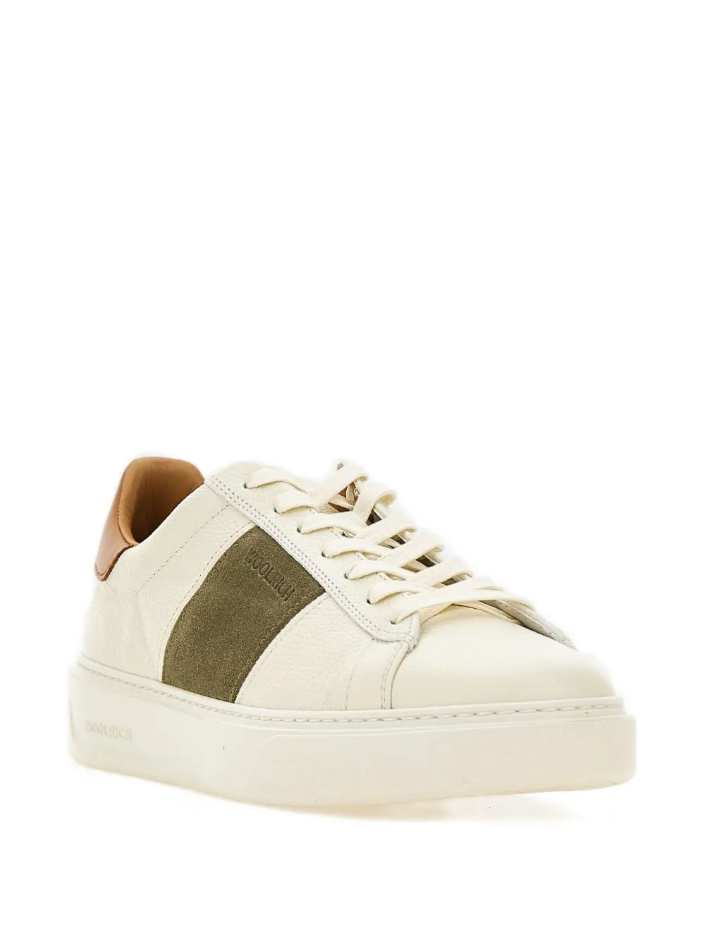 Woolrich Classic Court Blubber Sneakers In White