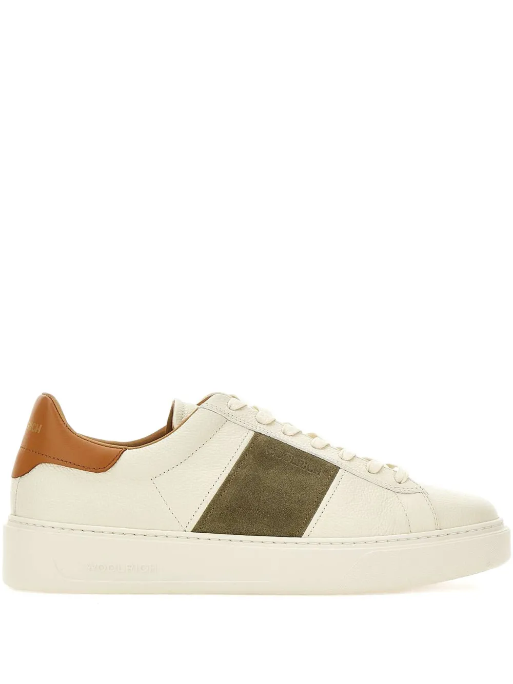 Woolrich Classic Court Blubber Sneakers In White