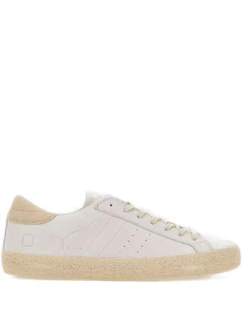D.A.T.E. Hill Low Natural leather sneakers