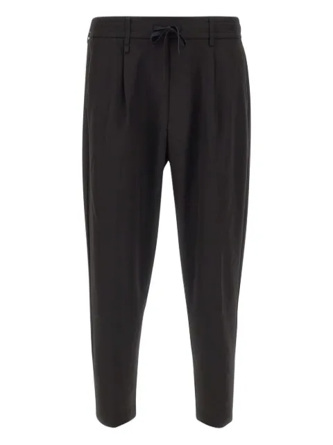 BOSS Bundfaltenhose mit Kordelzug