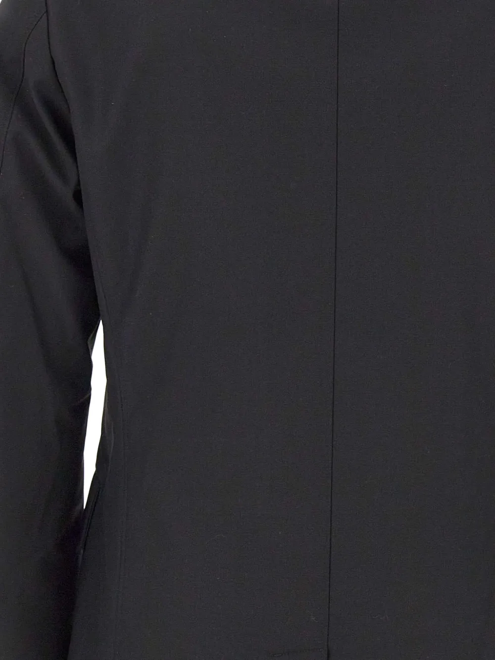 Duno Spencer jas met afneembare bies Zwart