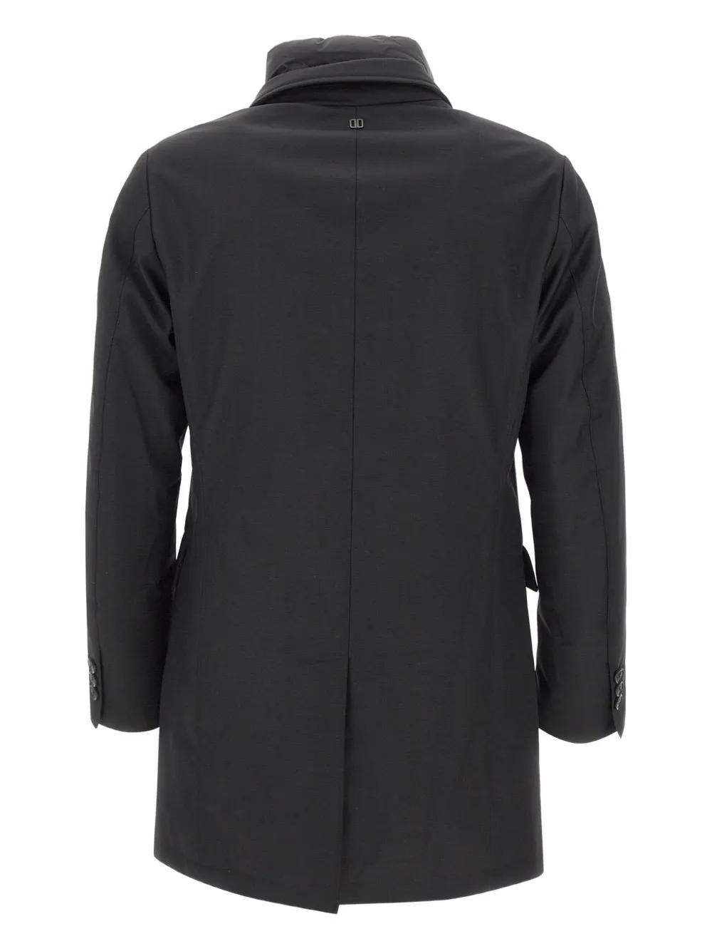 Duno Spencer jas met afneembare bies Zwart