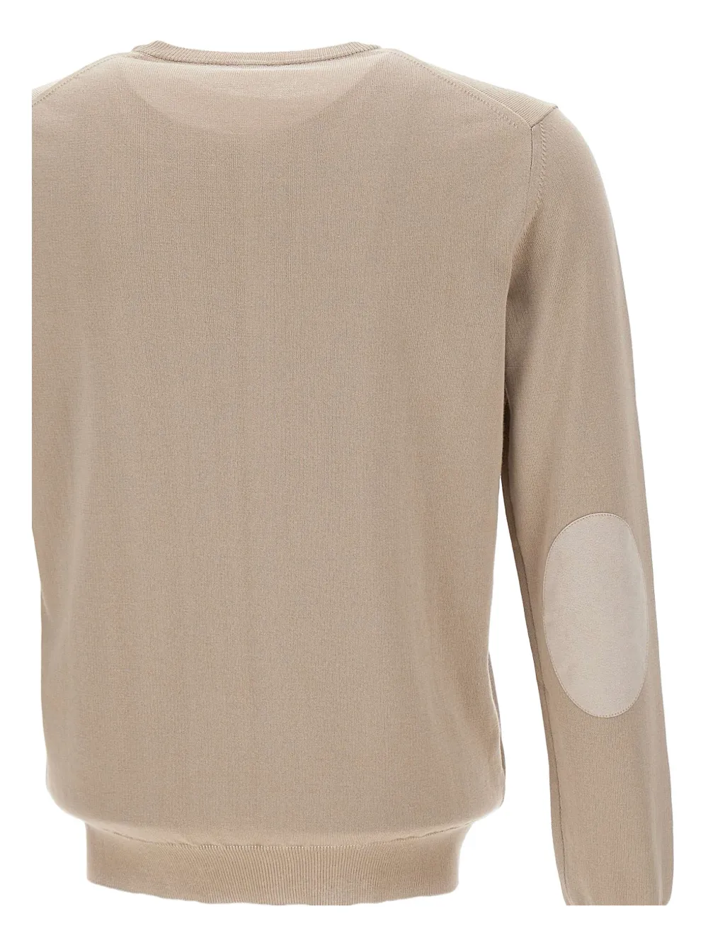 Kangra Cashmere Elbow-patch Sweater In Neutral